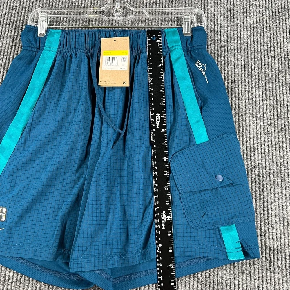 Nike Sabrina Ionescu Basketball Shorts Womens Small Blue Loose Dri Fit New